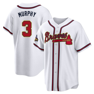 Dale Murphy Men's Replica Atlanta Braves Gold White 2022 Program Jersey