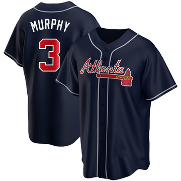 Dale Murphy Men's Replica Atlanta Braves Navy Alternate Jersey