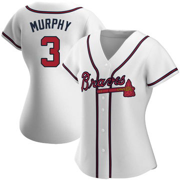 Dale Murphy Women's Authentic Atlanta Braves White Home Jersey