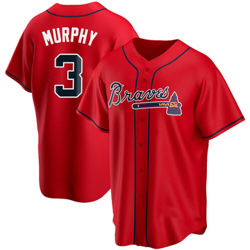 Dale Murphy Youth Replica Atlanta Braves Red Alternate Jersey