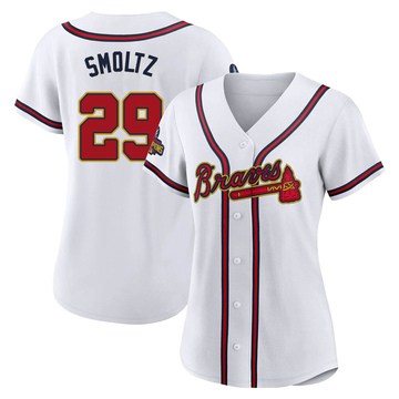 John Smoltz Atlanta Braves Youth Navy Name and Number Banner Wave T-Shirt 